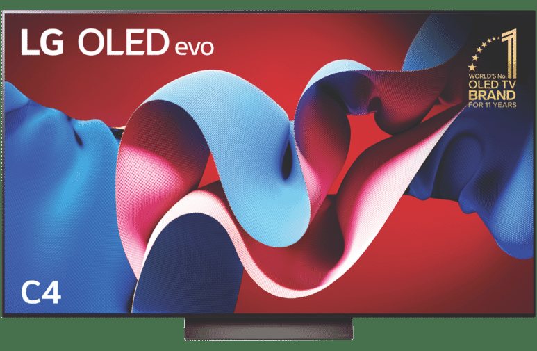 LG OLED C4 65" 4K Smart TV evo α9 Gen7 Ansicht 3