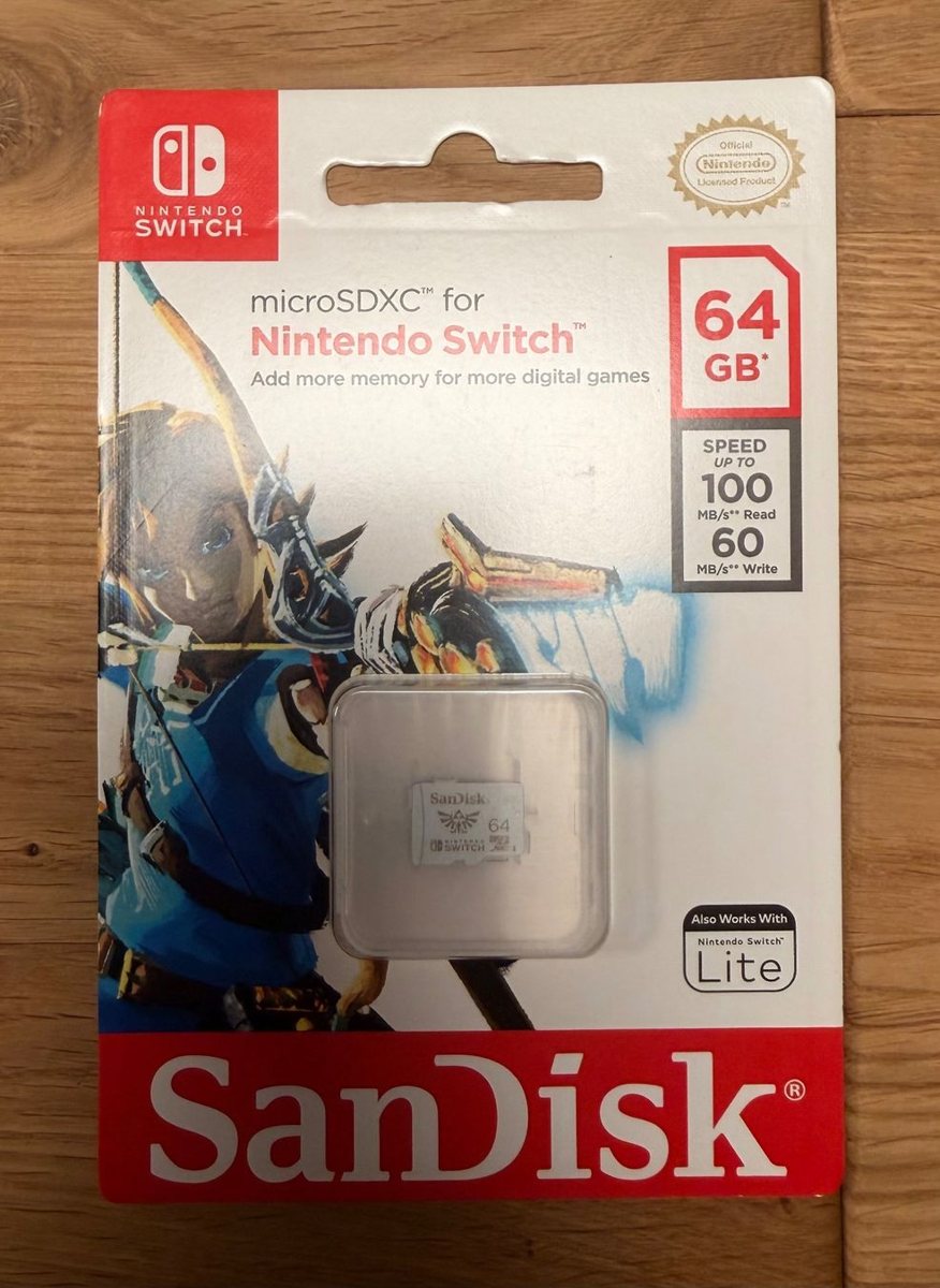 microSD Nintendo Offiziell für Switch Ansicht 2