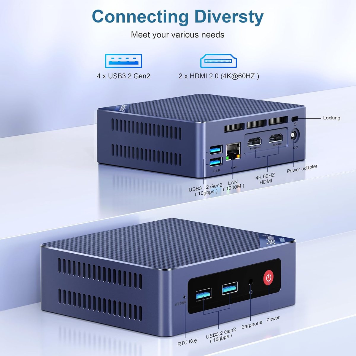 Mini PC Mini S13 Ansicht 2