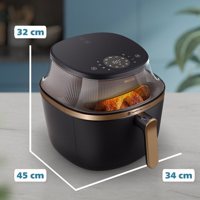 Philips Airfryer XXL 7,3 L Serie 3000 Ansicht 4