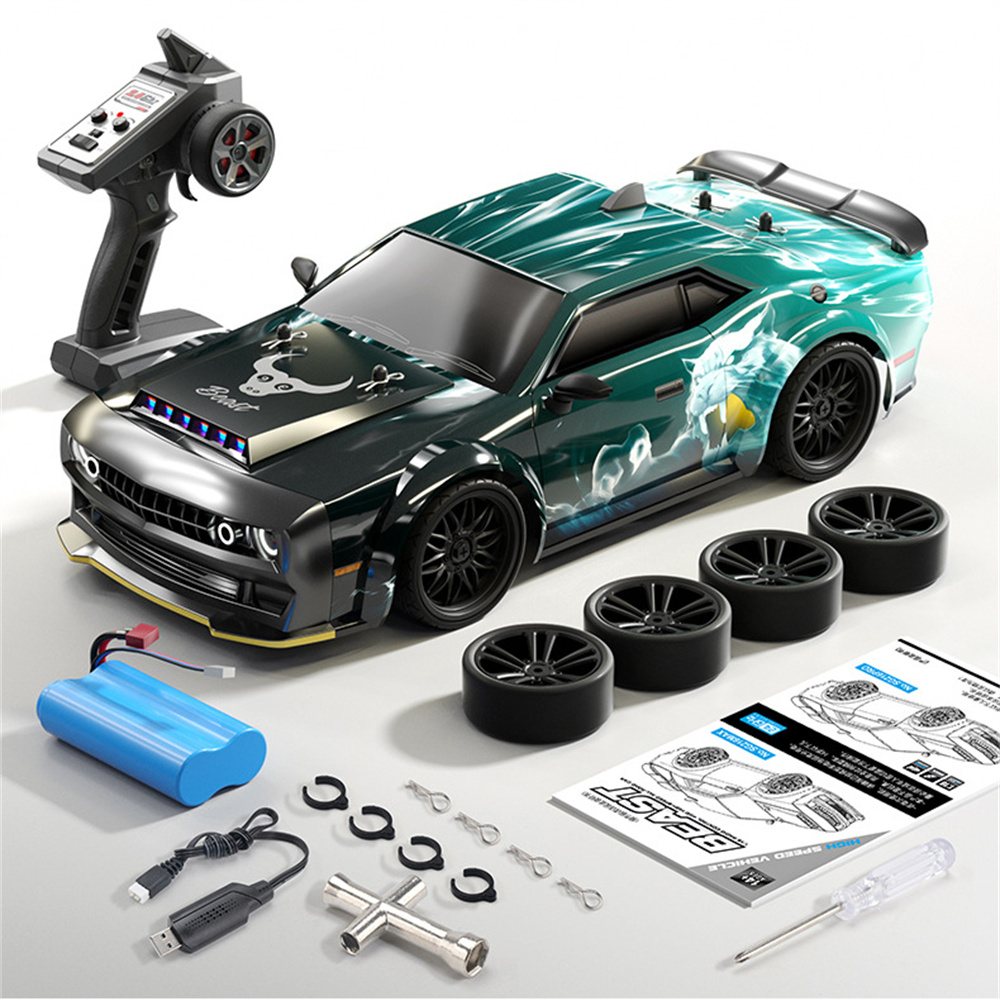 RC Drift Auto 1/16 mit Unterboden-LEDs und 4WD