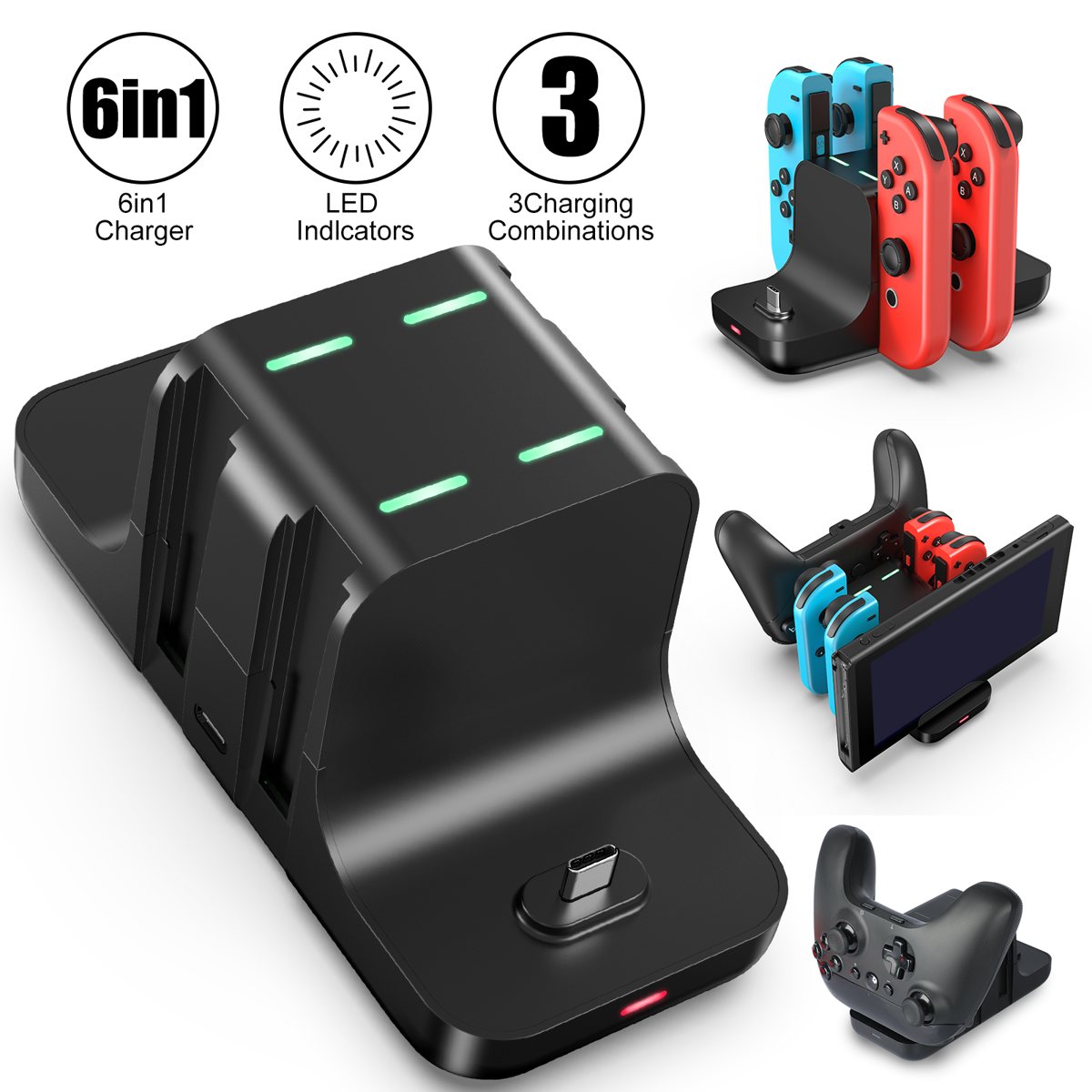 Joy-Con GameCube Style Ladestation