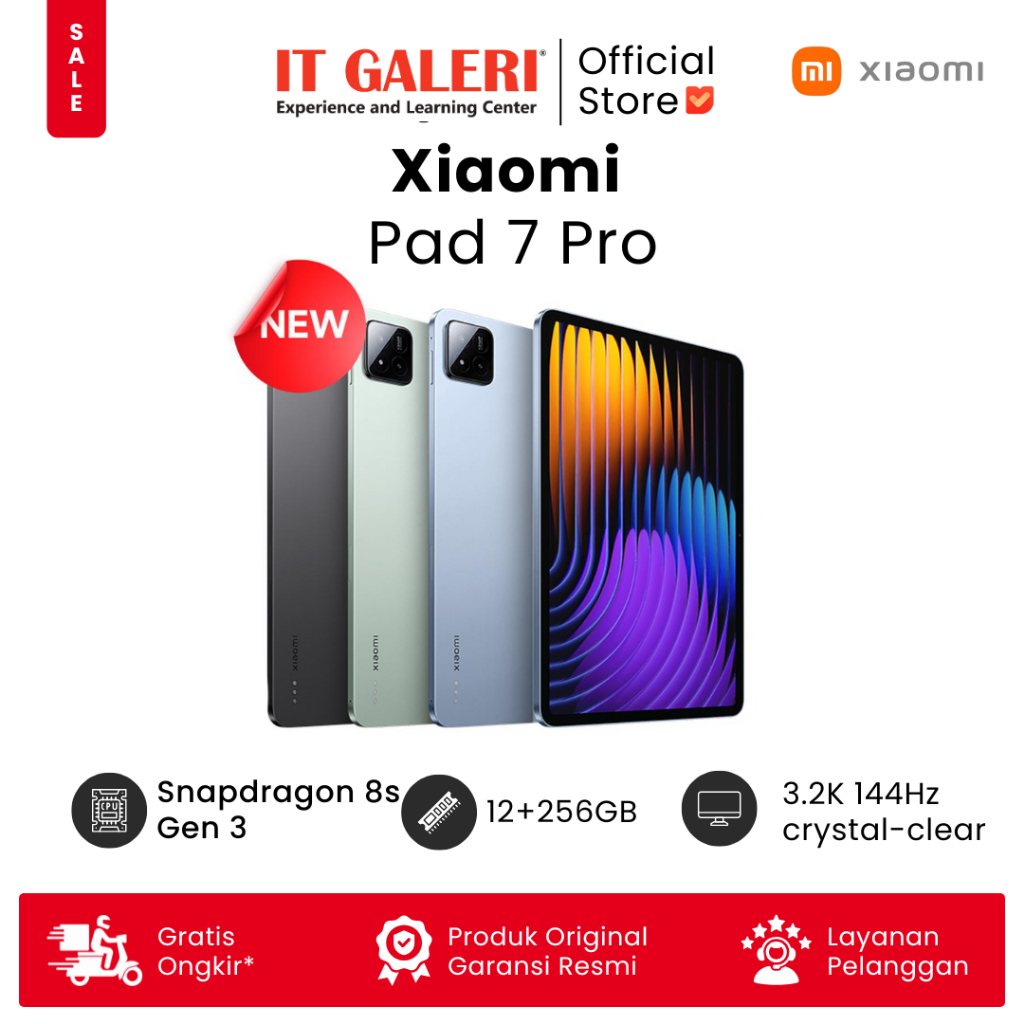 Xiaomi Pad 7 Pro 11,2" Snapdragon 8s Gen 3