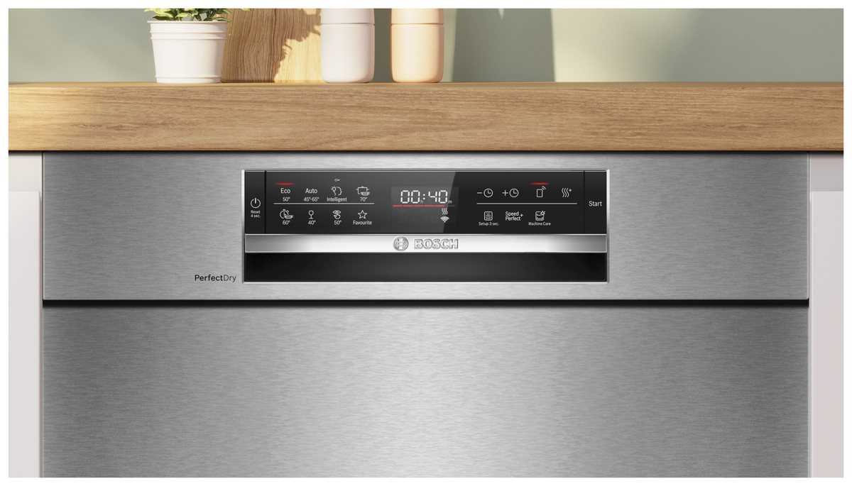 Bosch Serie 6 Einbau-Geschirrspüler 60cm 14 Maßgedecke Ansicht 4