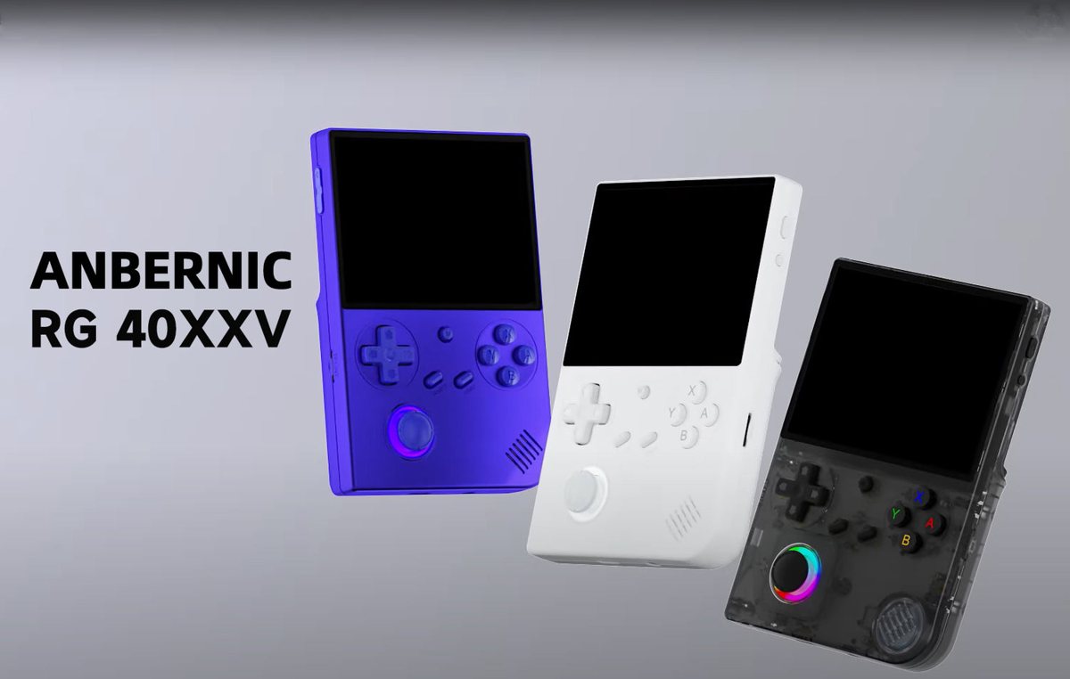 RG 40XX Retro-Konsole AMOLED Ansicht 2