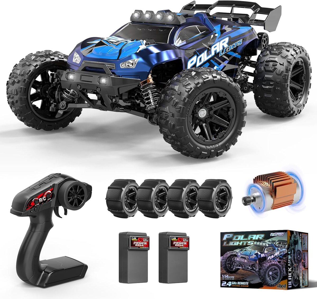 RC Rennauto 1/10 4WD 40 km/h Ansicht 2