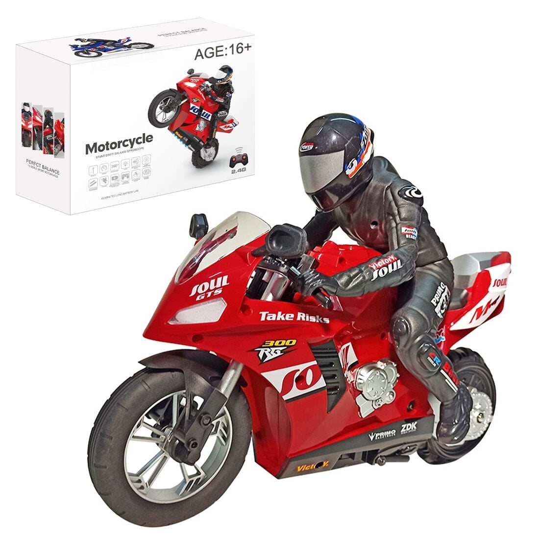 RC Sportmotorrad mit selbstbalancierendem Gyroskop Ansicht 2