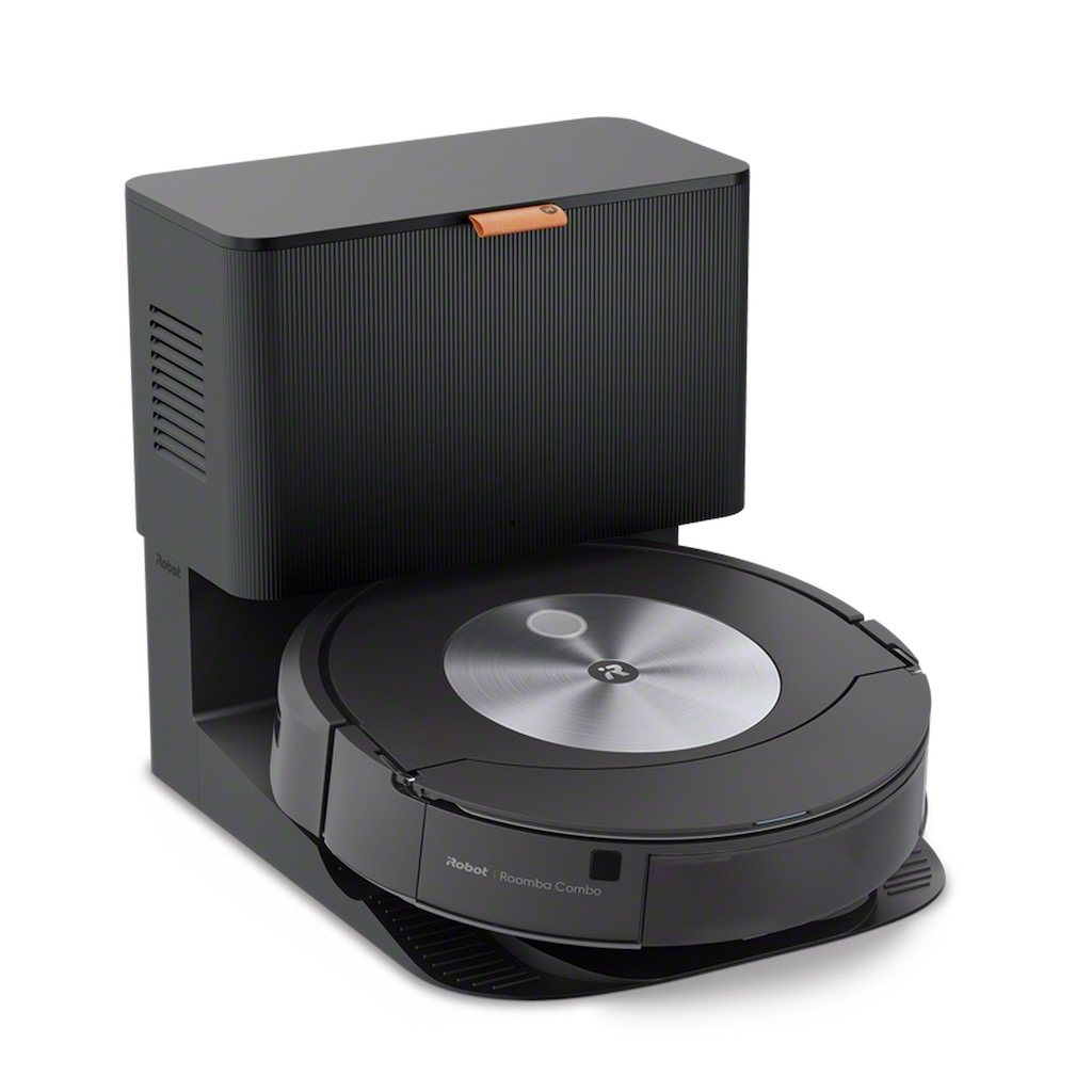iRobot Roomba j7+ Saugroboter mit Selbstentleerungsstation Ansicht 3