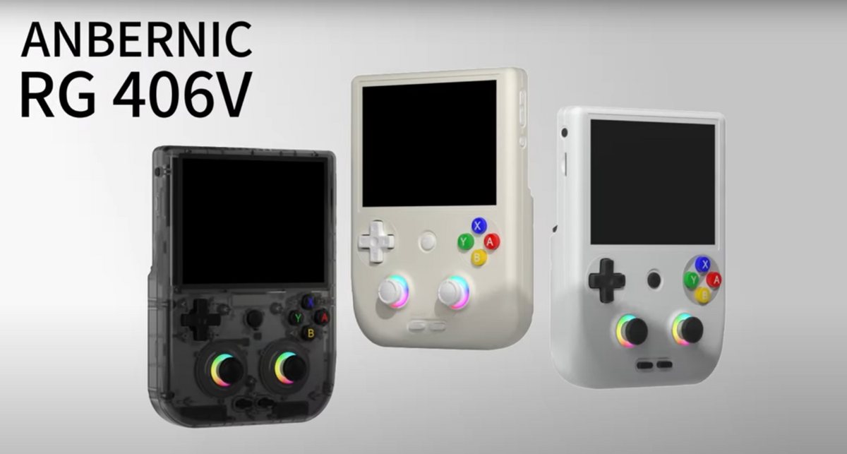 RG 406V Retro-Konsole AMOLED