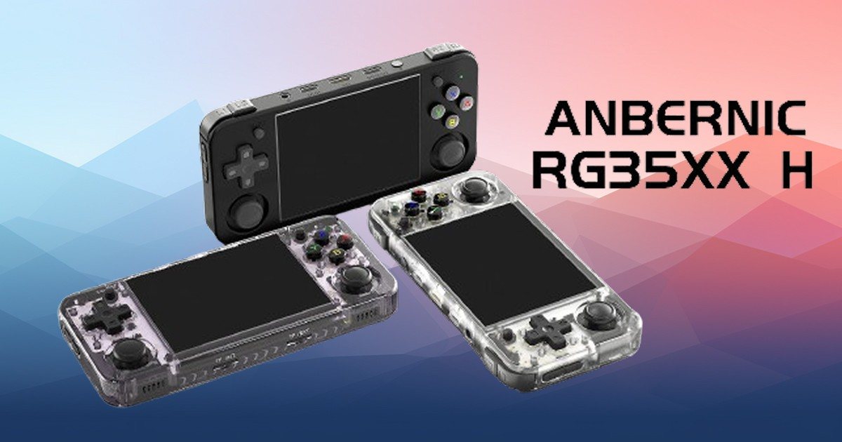 RG 35H Retro-Konsole AMOLED Ansicht 2