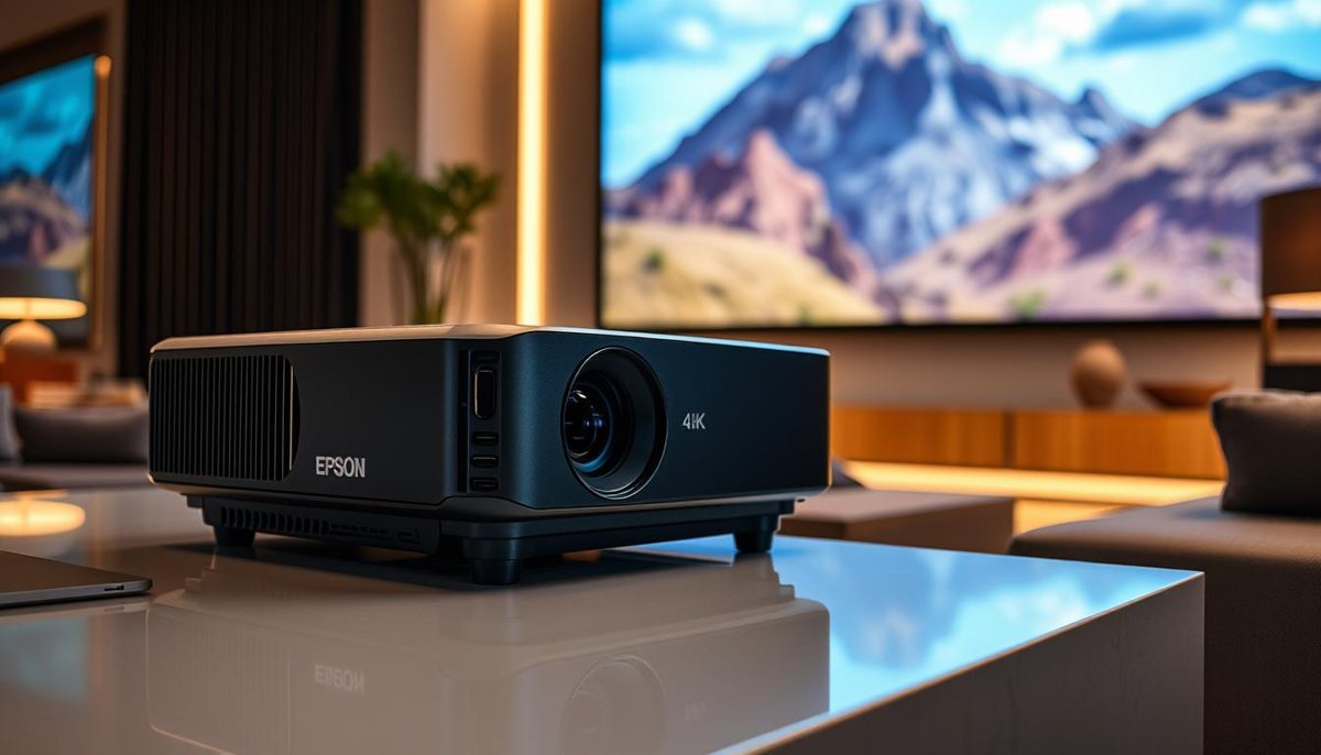 Epson EH-LS800 4K Ultra Kurzdistanz Laser-Videoprojektor Ansicht 2
