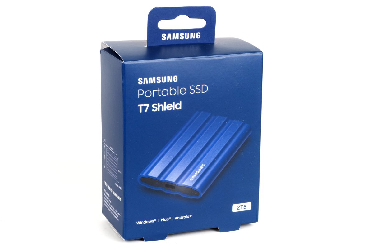 SSD T7 Shield NVMe Ansicht 2