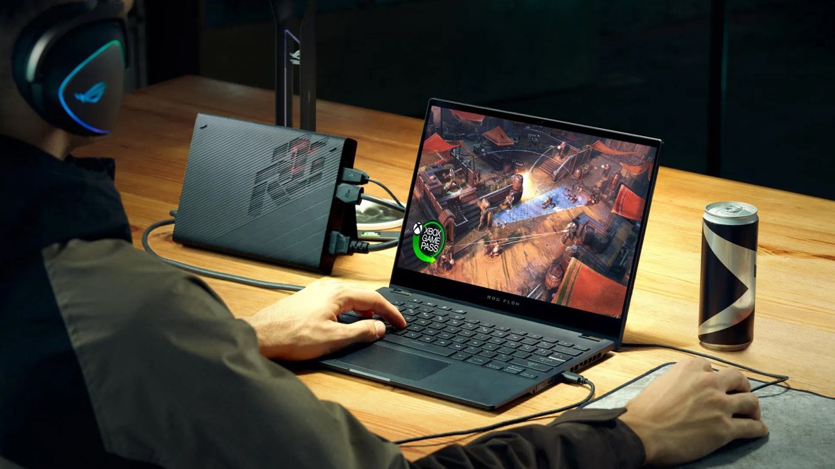 ROG Flow X13 Gaming Laptop Ansicht 4
