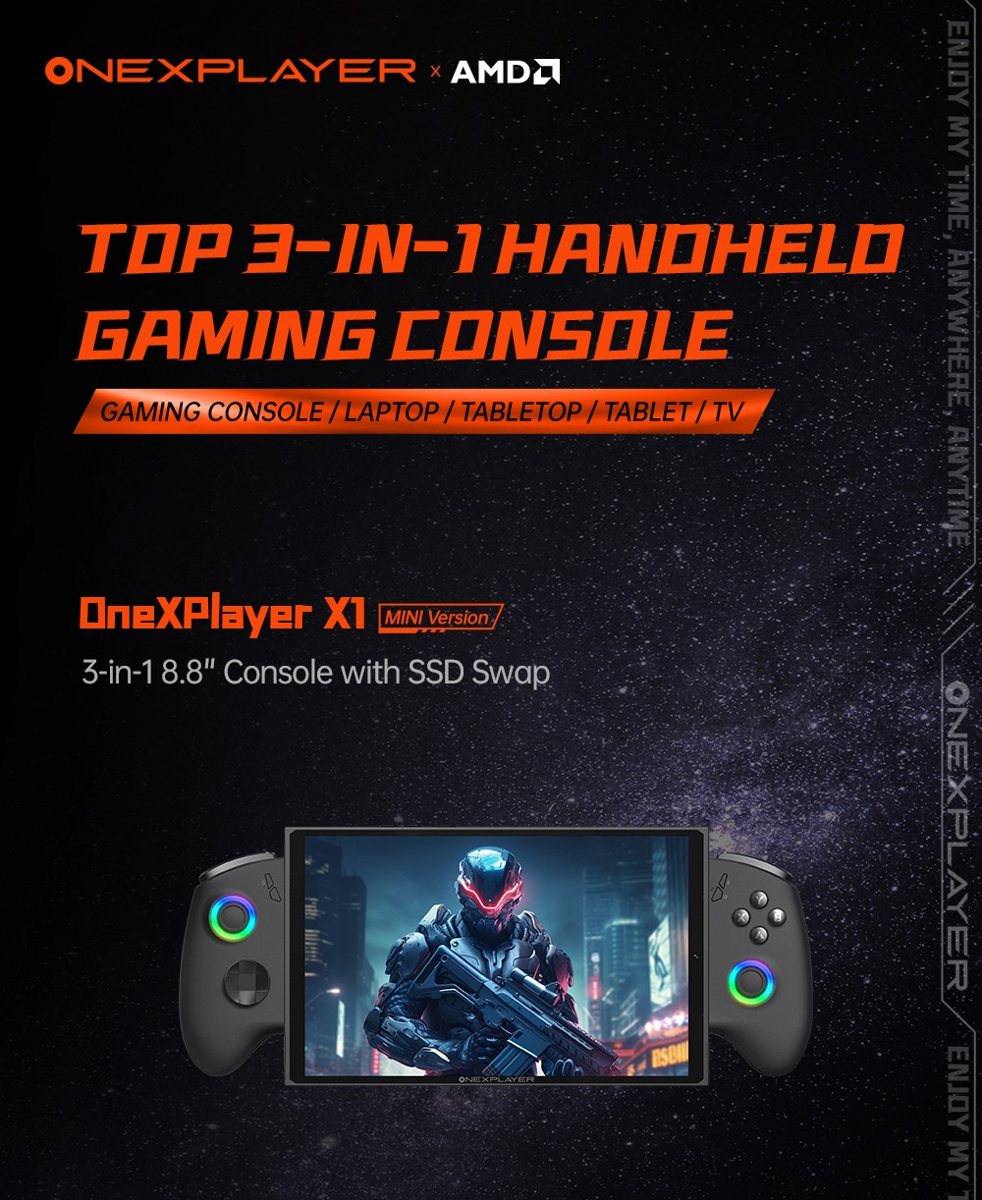 X1 Mini Handheld Gaming Ansicht 4