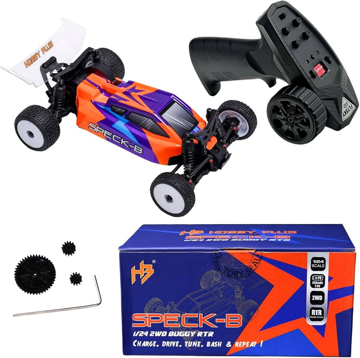 Mini Buggy RC 1/24 für Kinder ab 3 Jahren Ansicht 3