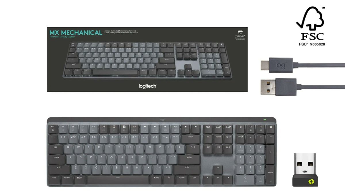 MX Mechanical Mechanische Tastatur Ansicht 3