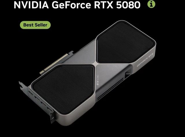 NVIDIA GeForce RTX 5080 Founders Edition 16 GB Ansicht 3