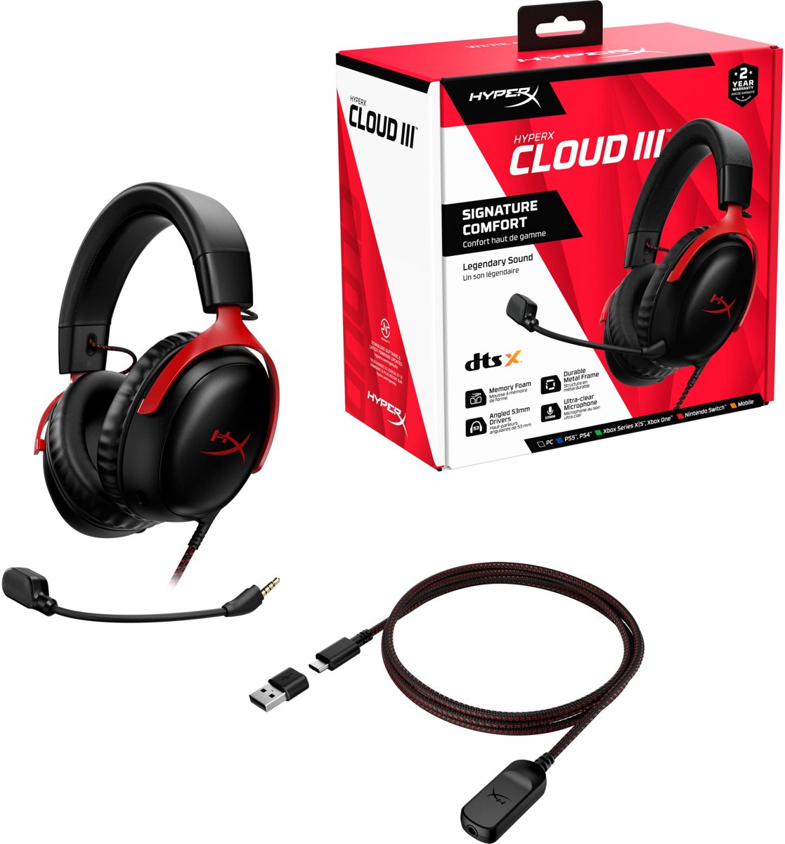 Gaming-Kopfhörer Cloud III Ansicht 3