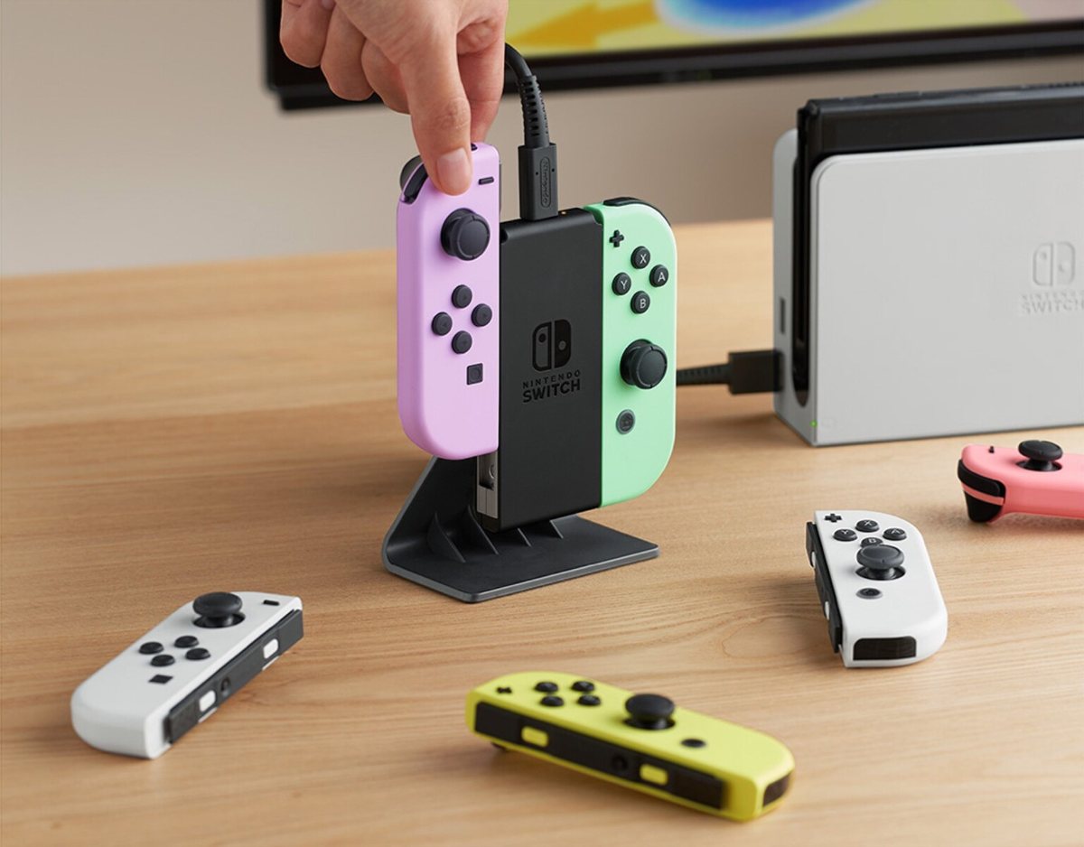 Joy-Con GameCube Style Ladestation Ansicht 3