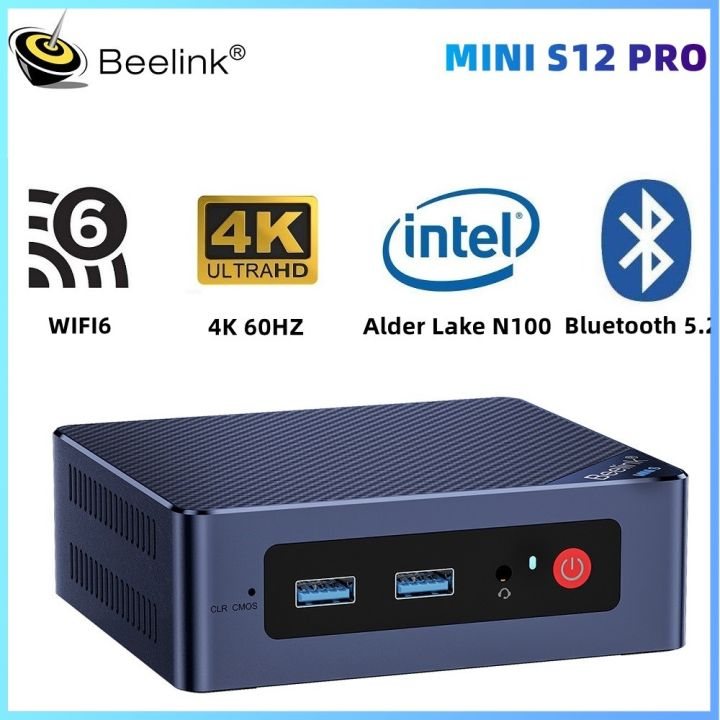 Beelink Mini PC Intel N100 16 GB / 500 GB