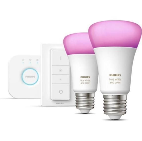 Philips Hue White & Color Ambiance Starter Kit E27 Ansicht 4
