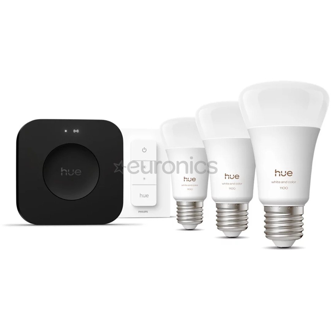 Philips Hue White & Color Ambiance Starter Kit E27 Ansicht 3