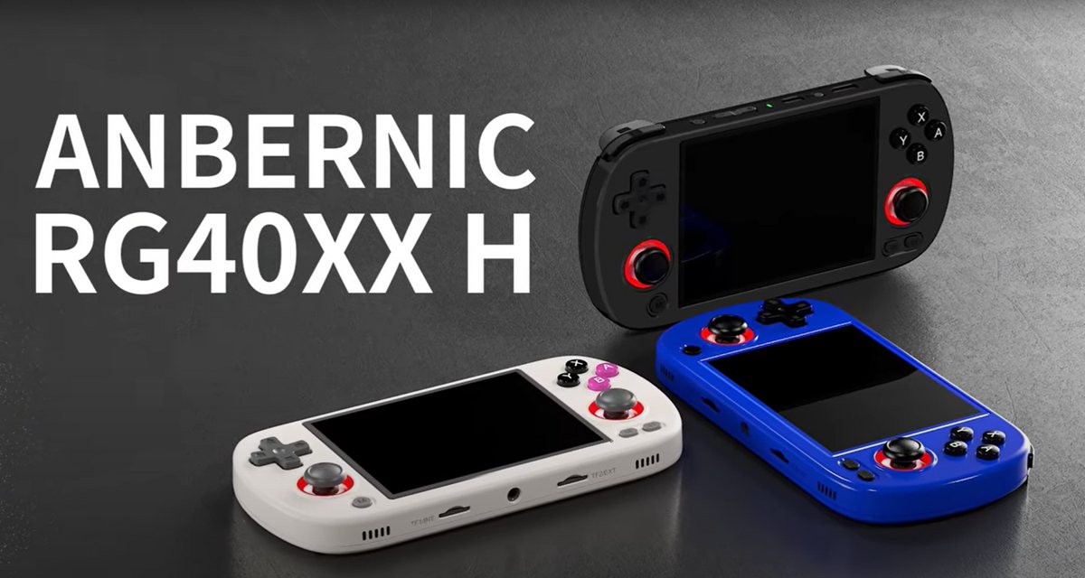 RG 40XX Retro-Konsole AMOLED Ansicht 4