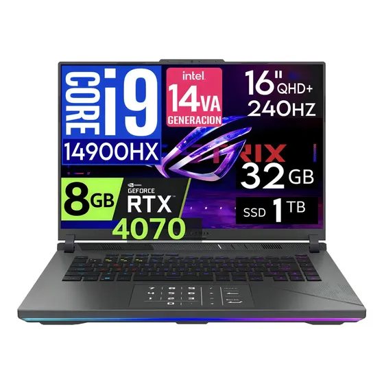 ASUS ROG Strix G16 RTX 4070 i9-14900HX