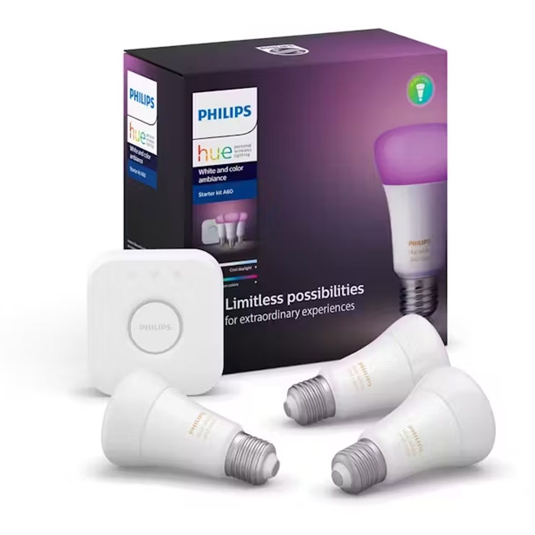 Philips Hue White & Color Ambiance Starter Kit E27