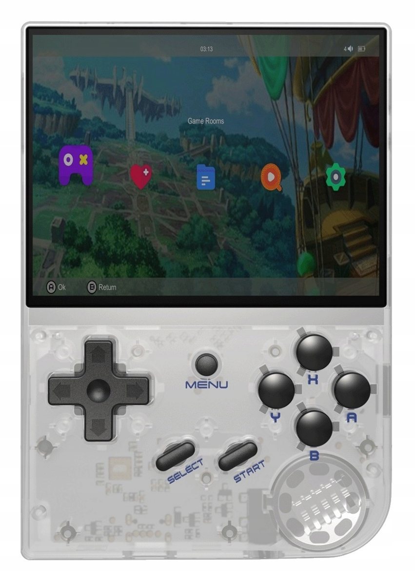 RG 35H Retro-Konsole AMOLED Ansicht 4