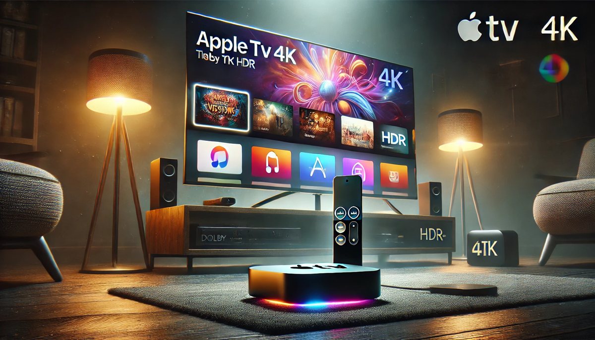 Apple TV 4K (2024) Wi-Fi Ansicht 3