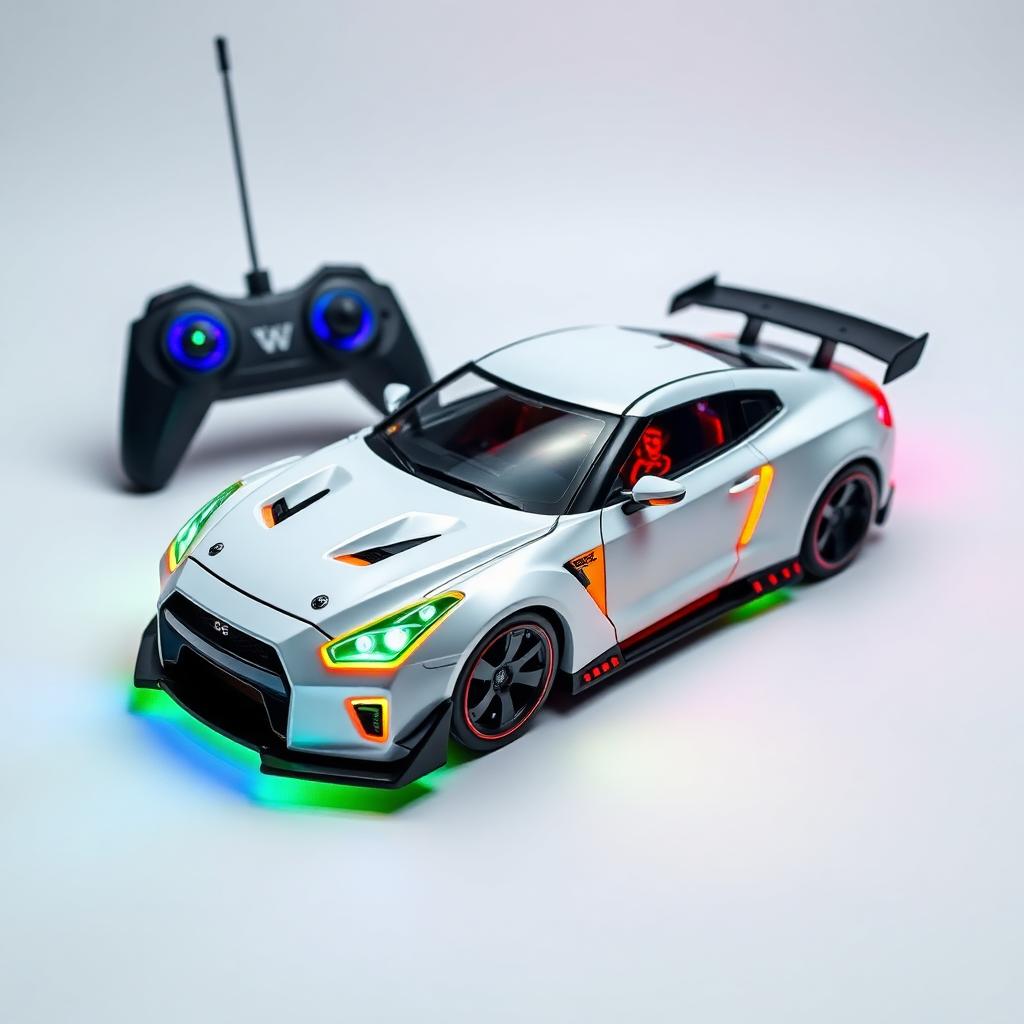 RC Drift Auto 1/16 mit Unterboden-LEDs und 4WD