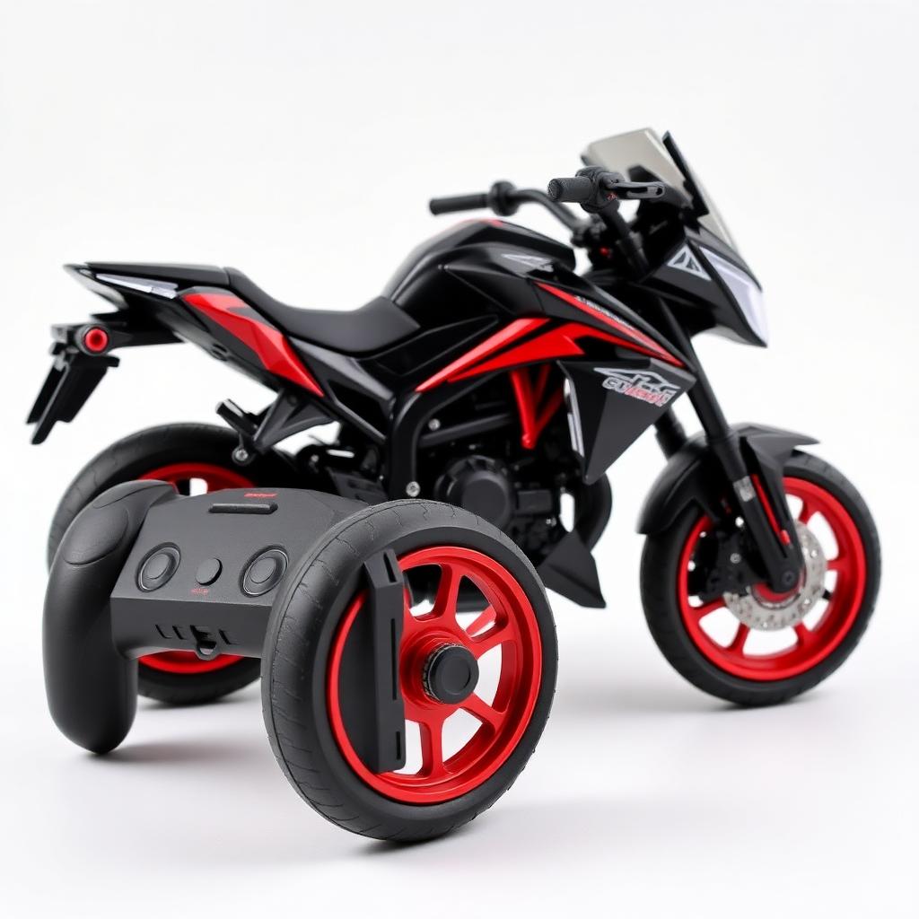 RC Sportmotorrad mit selbstbalancierendem Gyroskop